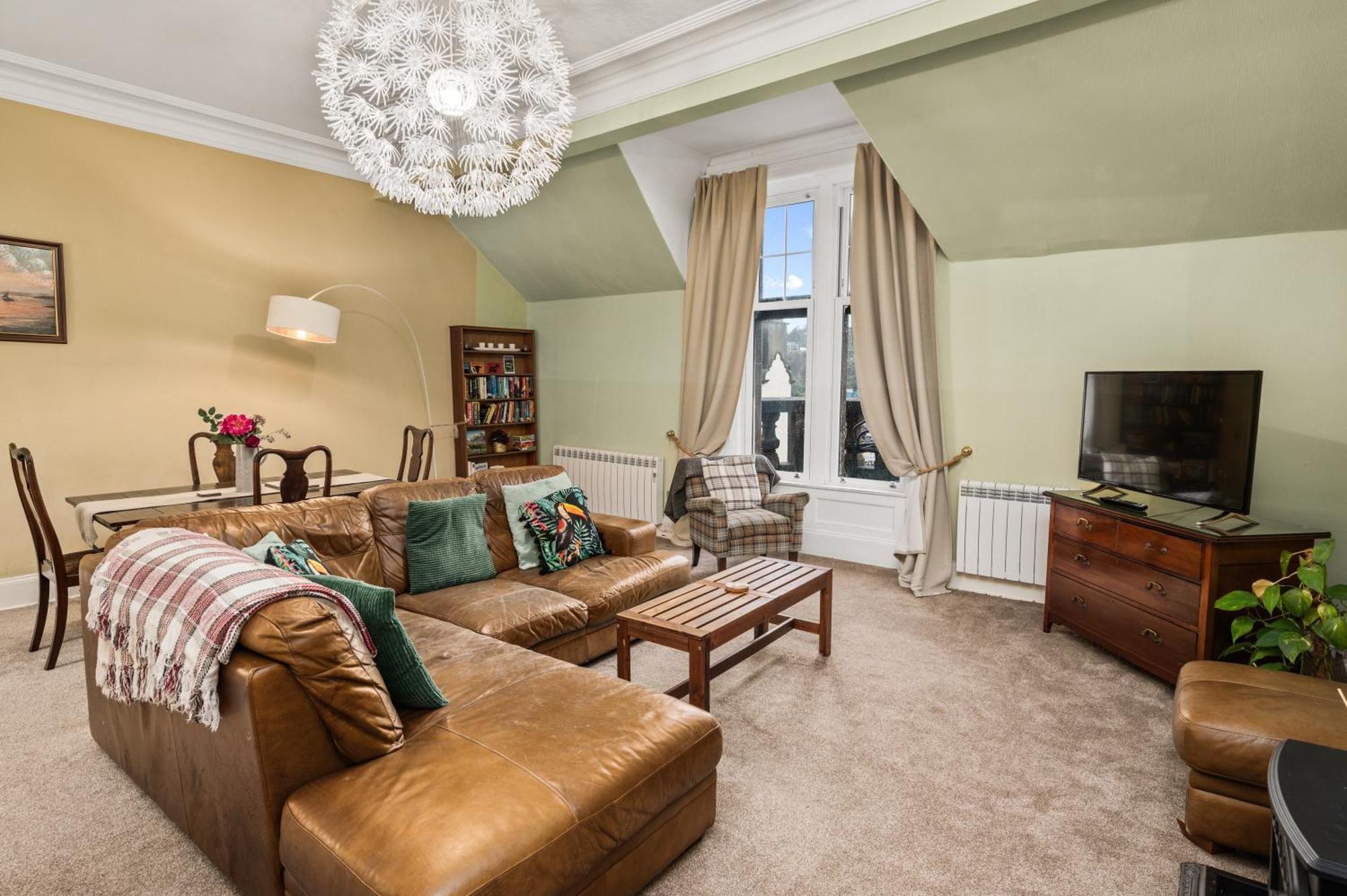 Panoramic Sea Views - Stunning 3Bd Apt & Balcony Oban Eksteriør billede