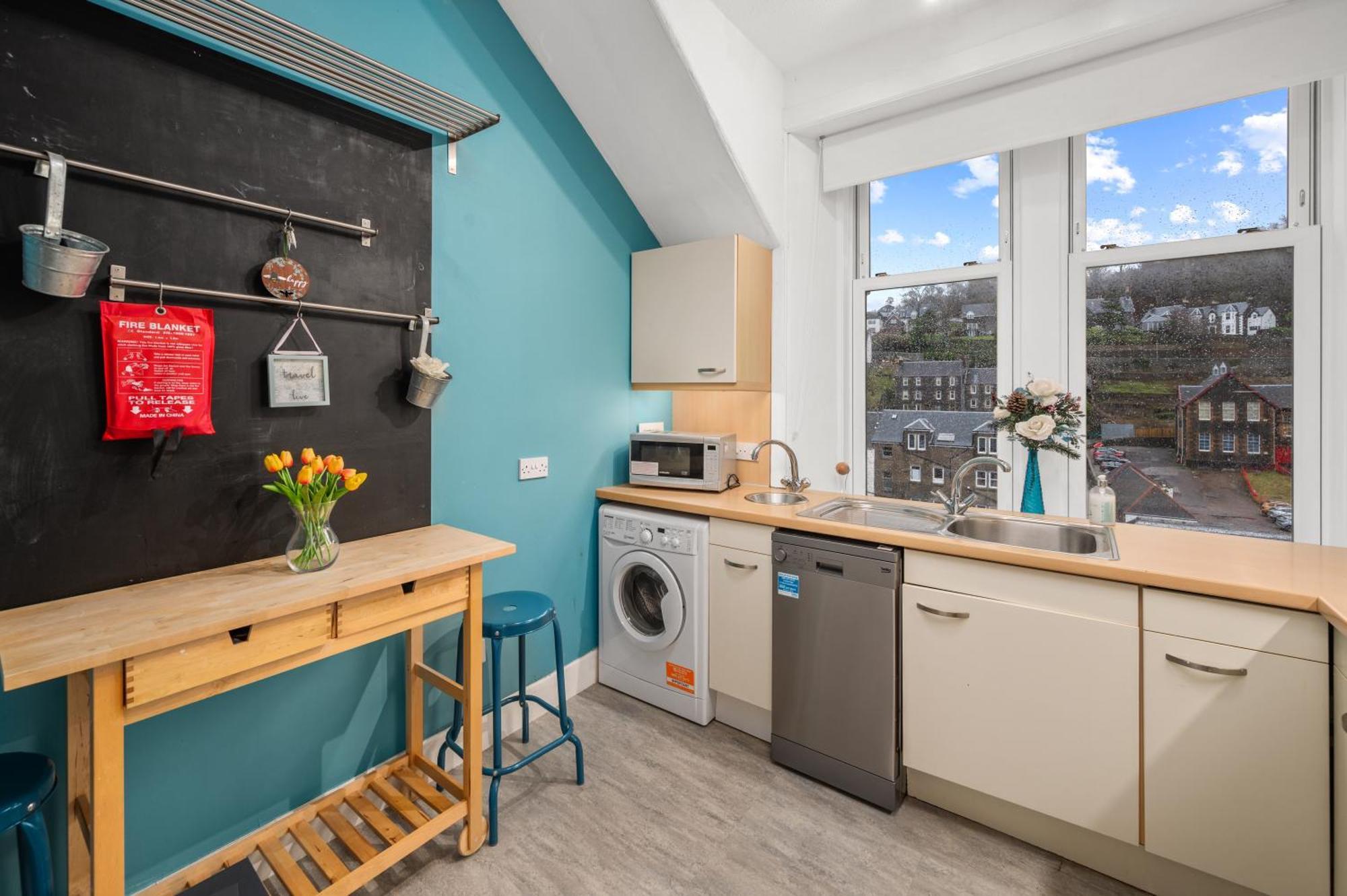 Panoramic Sea Views - Stunning 3Bd Apt & Balcony Oban Eksteriør billede